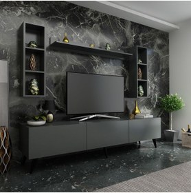 Resim Myniture Home & Living Festival Tv Ünitesi Q3008-4 Antrasit 