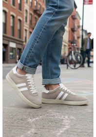 Resim Vizon Bağcıklı Hafif Erkek Spor Ayakkabı 102 24155 Kamiq M Vizon 