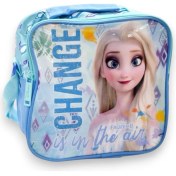 Resim Frozen Lisanslı Kız Çocuk Beslenme Çantası Kız Okul Çantası Beslenme Kız Çocuk Okul Çantası Ilkokul 