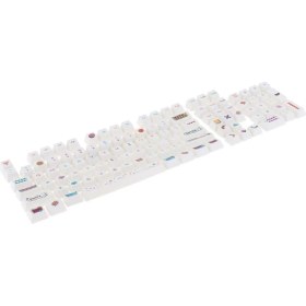 Resim Lovoski 108 Tuşlar Pbt Keycaps Oem Profil Herhangi Boyutu Için Uygun Mekanik Klavye Memphis R2 (Yurt Dışından) 