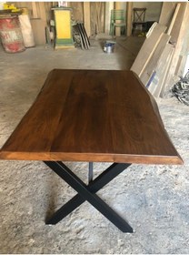 Resim Bintaşmobilya Kütük Masa Imalatı 120X80.Cm 