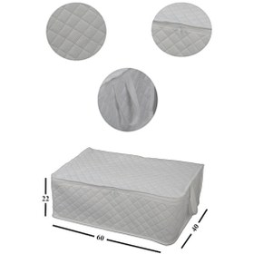 Resim Adarya Home Çekyat Baza Tipi Hurç-Baza Alti Kazak-Yastik-Pike Saklama Hurcu 22 x 40 x 60 Beyaz 