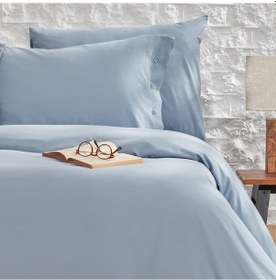 Resim Yataş Bedding Plain Çift Kişilik Ranforce Nevresim Takımı -Indigo İndigo 