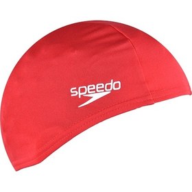Resim Speedo Polyester - Plaın Çocuk Yüzücü Bonesi Kırmızı (468466783) Std Çok Renkli 