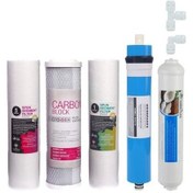Resim Su Arıtma Cihazı Filtresi 5'li Filtre Seti Paket 5 Aşama Membran 