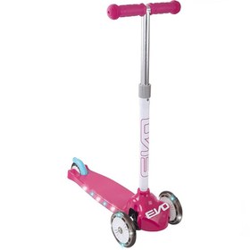Resim Evo Işıklı Move N Groove Pembe Üç Tekerlekli Scooter 