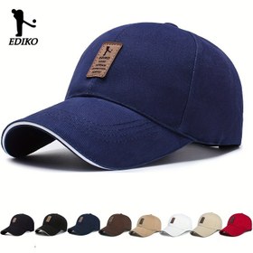 Resim Her mevsim için uygun, unisex dış mekan güneş şapkası, rahat güneş şapkası, golf şapkası. 