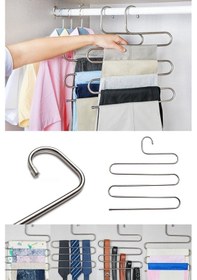Resim Pantolon Askısı Metal Akıllı Askı 1 Adet Krom 