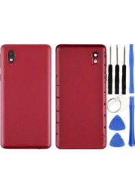 Resim Samsung A01 Core Sm-a013f Uyumlu Arka Pil Kapağı Kırmızı + Tamir Seti Çok Renkli 