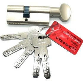 Resim Kale Kilit 164 Bme Bilyalı Mandallı Barel Nikel 