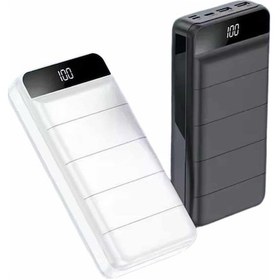 Resim Sptmgldı Powerbank 50.000 Mah Dijital Göstergeli Taşınabilir 4 Portlu Hızlı Powerbank Beyaz 
