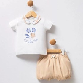 Resim U.s Polo Bebek 2'li Takım Usb2380 Beyaz Çok Renkli 