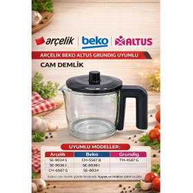 Resim Arçelik 9034 Demlik Filtresiz 
