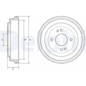 Resim Hyundai Accent 3 Fren Kampanasi 2006-2012 Delphı Bf580 