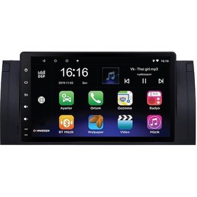 Resim Bmw E39 2/32 Carplay Android Multimedya Navigasyon Oto Teyp 
