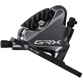 Resim Shimano Hidrolik Disk Fren Kaliperi Grx Br-rx810 Ön Siyah 