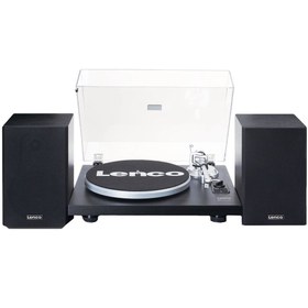 Resim Lenco Bluetooth Pikap Ls-500BK Siyah Harici Hoparlörlü 