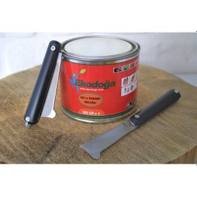 Resim 500 Gr Aşı Macunu + Aşı Bıçağı Aşı Çakısı 2 Li Set 