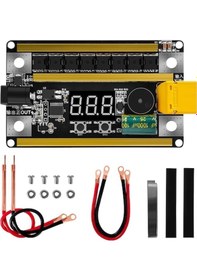Resim El Tipi 18650 Akü Nokta Kaynağı - 8-24v Geniş Voltaj, 99 Seviye Ayar, 0.2mm Nikle Kaynaklama, 3 Led Gösterge, Gx591 Tam Fonksiyonlu Set 