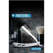 Resim AboutThePerfect Çok Renkli Berber Usturası, Üstten Açmalı, Amerikan Tip, Tıraş Usturası 