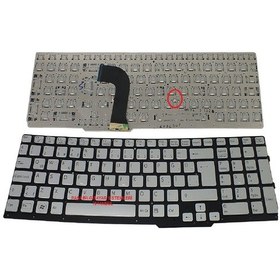Resim Sony Uyumlu Vaio Svs1511R9E, Svs1511S3R Klavye Tuş Takımı Q Gri Türkçe T 