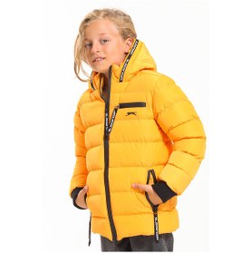 Resim Slazenger Captaın Unisex Çocuk Mont & Kaban Sarı -507898535 - 