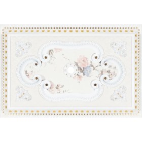 Resim Pazar Dolu Dikdörtgen Saray Tavanlar (60 cm x 90 Cm) 