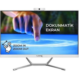 Resim Turbox TAX1029 i7-6700 16 GB 512 GB NVMe 23.8" Dos Touch AIO Masaüstü Bilgisayar 