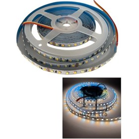 Resim 12 Volt 2835 Smd 120 Ledli Tunable Çift Renkli Şerit Led Cct Ip20 İç Mekan 5 Metre 