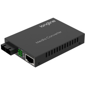 Resim Longline 10/100/1000base-tx To 1000base-fx Media Converter 60km Lng-8110gsb-11-60a-as 