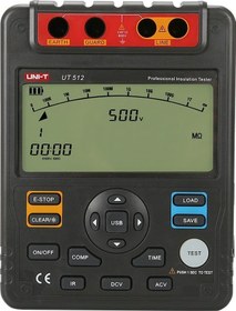 Resim Ut512 Yüksek Voltaj İzolasyon Meğeri - İzolasyon Dirençi Ölçer 