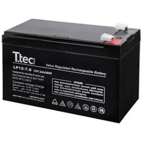 Resim Ttec 12 Volt 7 Amper Akü 151x65x94 Mm 