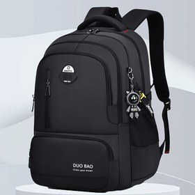 Resim Unisex Sırt Çantası ile Omurga Koruma - Büyük Kapasiteli Laptop Sırt Çantası, Ağır Hizmet Okul, Seyahat, Kolej Sırt Çantası - Hafif Gündelik Sırt Çantası, Çoklu Bölümler, Yastıklı Omuz Askıları ve Fermuar Kapatma - Dayanıklı Naylon Sırt Çantası Gençler, Yetişkinler, Profesyoneller için - Günlük ve Resmi Kullanım için Minimalist Tasarım, Okul, Seyahat Çantası, Rahat Stil, Sağlam Yapı, Ofis Çalışanları, Günlük Seyahat, Şık Tasarım, Güçlendirilmiş Dikiş, Profesyonel Ekipman 
