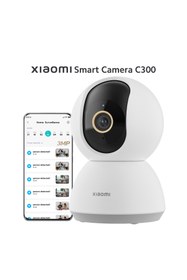 Resim Xiaomi Smart Camera C300 360° 1296P 2K - 2023 Versiyon Akıllı Kamera 