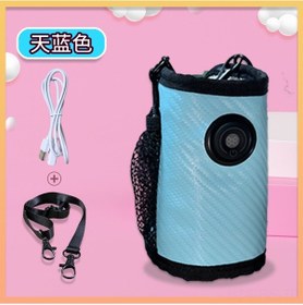 Resim Reedark Bebek Biberon Isıtıcı Kılıfı - Pratik Taşınabilir Süt Isıtma Aksesuarı Mavi 