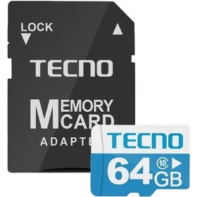 Resim Tecno 64 GB Hafıza Kartı Ve Adaptörü (Tecno Türkiye Garantili) 