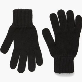 Resim Calvin Klein KNITTED MONOGRAM GLO Erkek Siyah Eldiven 