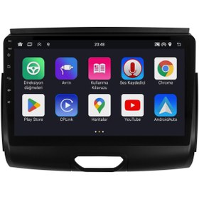 Resim Carvocal Ford Ranger Android Multimedya Sistemi (2015-2020) CRV4858XP 