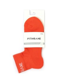 Resim Fitinsane Premium Performance Quarter Turuncu Unisex Spor Çorap 