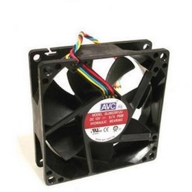Resim 8 cm Fan 12 volt 4 Pin 25 mm pwm li 