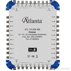 Resim 10/20 10x20 Santral Merkezi Sistem Multiswitch ( Sonlu / Karasal Aktif ) + Adaptör 