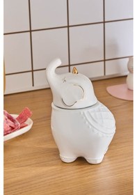 Resim Karaca Ellie Saklama Kabı Beyaz Beyaz 