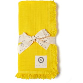 Resim Muslin Peştemal Sarı - Sarı / STD 