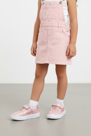 Resim kids A more Rolly Tek Cırtlı Deri Kız Çocuk Ayakkabı Pembe 