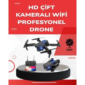 Resim 2.4g 4ch Katlanabilir Drone 100 Metre Uçuş Mesafeli 