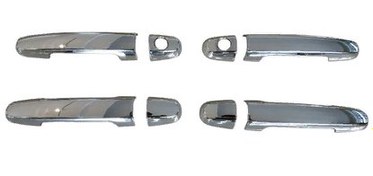 Resim Toyota Hilux Vigo 2012-2015 Kapı Kolu Kaplama Krom 