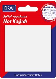 Resim Yapışkanlı Not Kağıdı 76x76 50 Yp. Şeffaf 7676tr 