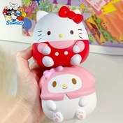 Resim 1 Adet Sanrio Rahatlatıcı Charm, Sevimli Çanta Aksesuarı, Can Sıkmayı Gideren Hediye, Tatil Dekoru 