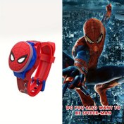 Resim MARVEL Spider-Man Işık Müziği Dijital Saat - Canlı Kırmızı ve Mavi Tasarım, 24 Saat Gösterim, Silikon Kayış, Pil ile Çalışır, Günlük Giyim, Partiler ve Hediyeler için Mükemmel, Parti Aksesuarı, Moda Aksesuarı, Eğlenceli Tasarım 
