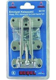 Resim Beşel Kalin Emniyet Kelepçesi Krom 